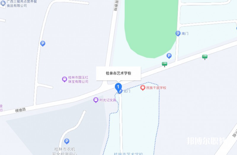 桂林市藝術(shù)學(xué)校地址，乘車路線