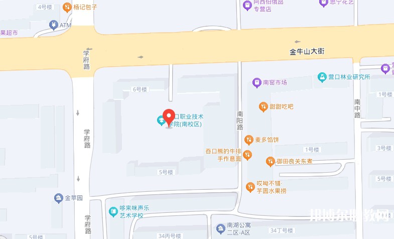 營(yíng)口市信息技術(shù)學(xué)校地址，乘車路線